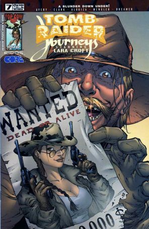 Tomb Raider: Journeys 7 published by Image with cover art by Billy Tan
