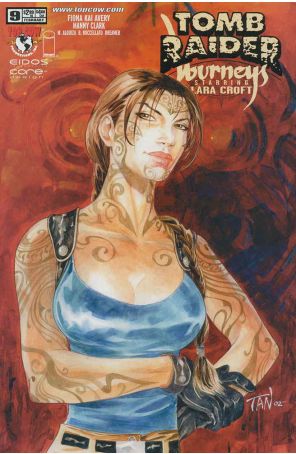 Tomb Raider: Journeys 9 published by Image with cover art by Billy Tan