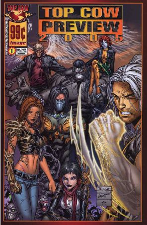 Top Cow Preview Book 2005 1 published by Image with cover art by Tyler Kirkham