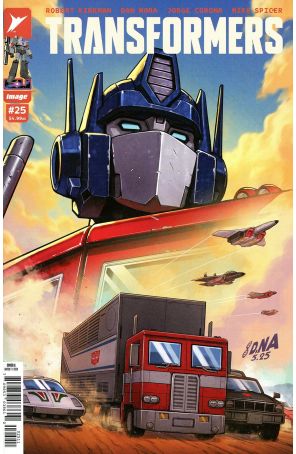 Transformers (Image) 25A published by Image with cover art by David “D.NA” Nakayama