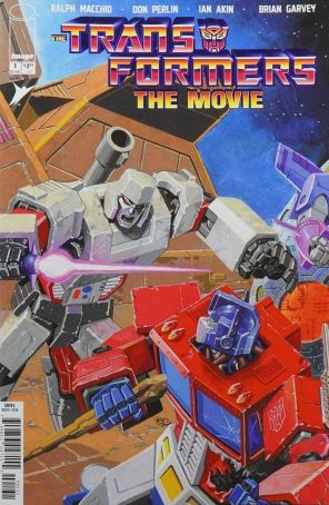 Transformers: The Movie 40th Anniversary Edition 1C published by Image with cover art by E.J. Su