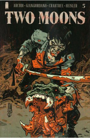 Two Moons 5B published by Image with cover art by Roberto Ricci