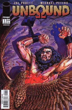 Unbound 1 published by Image with cover art by Mike Peters