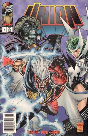 Union 5 (Newsstand) published by Image with cover art by Pop Mahn