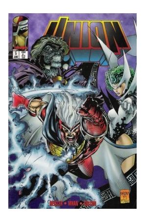 Union 5 published by Image with cover art by Pop Mahn