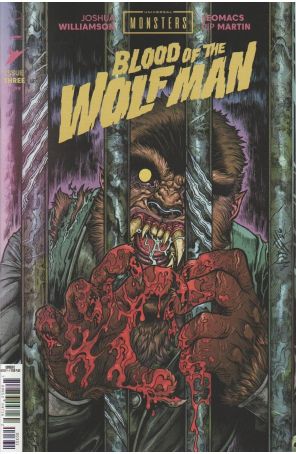 Universal Monsters: Blood of the Wolf Man 3C published by Image with cover art by Maria Wolf, Mike Spicer