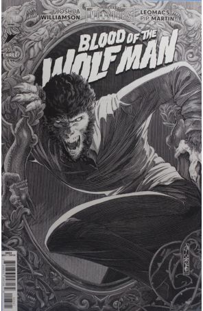 Universal Monsters: Blood of the Wolf Man 3D published by Image with cover art by Evan Cagle