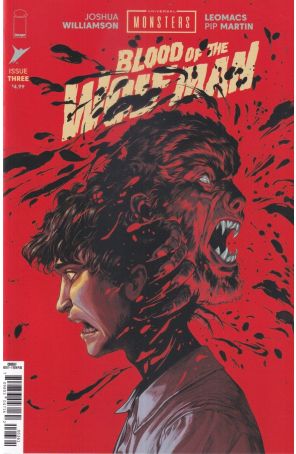 Universal Monsters: Blood of the Wolf Man 3F published by Image with cover art by Nimit Malavia