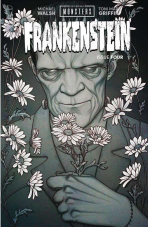 Universal Monsters: Frankenstein (Skybound) 4D published by Image with cover art by Jenny Frison