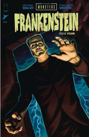 Universal Monsters: Frankenstein (Skybound) 4E published by Image with cover art by Stephanie Pepper
