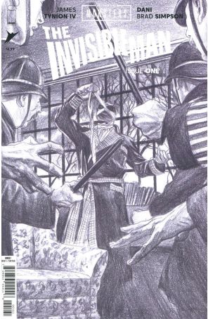 Universal Monsters: The Invisible Man (Skybound) 1F published by Image with cover art by Alex Ross