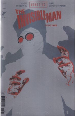 Universal Monsters: The Invisible Man (Skybound) 1G published by Image with cover art by Christian Ward