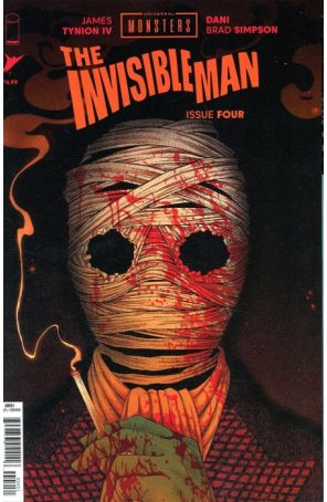 Universal Monsters: The Invisible Man (Skybound) 4E published by Image with cover art by Anwita Citriya