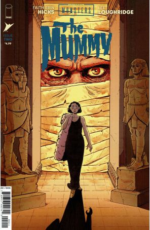 Universal Monsters: The Mummy (Skybound) 2A published by Image with cover art by Faith Erin Hicks