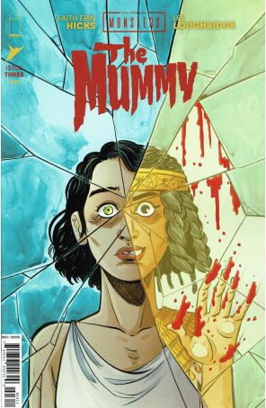 Universal Monsters: The Mummy (Skybound) 3A published by Image with cover art by Faith Erin Hicks