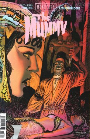 Universal Monsters: The Mummy (Skybound) 4C published by Image with cover art by Guillem March