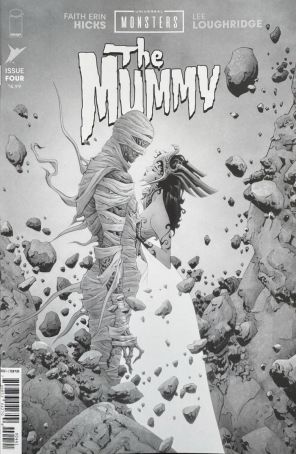 Universal Monsters: The Mummy (Skybound) 4D published by Image with cover art by Jae Lee, June Chung