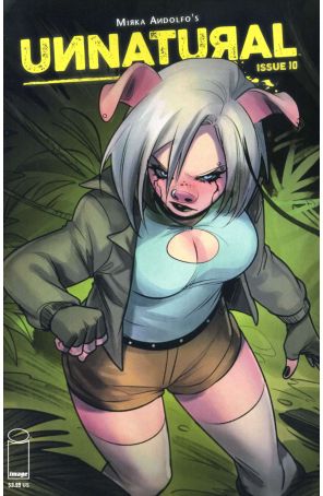 Unnatural 10A published by Image with cover art by Mirka Andolfo