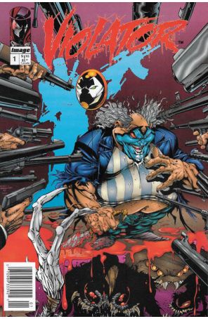 Violator 1 (Newsstand) published by Image with cover art by Bart Sears