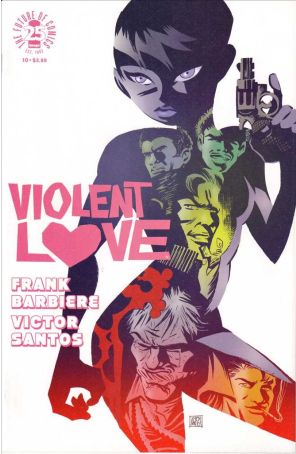 Violent Love 10B published by Image with cover art by Victor Santos