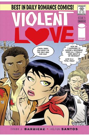 Violent Love 5B published by Image with cover art by Victor Santos