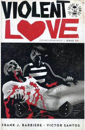 Violent Love 9 published by Image with cover art by Victor Santos