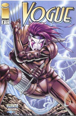 Vogue 1 published by Image with cover art by Andy Park, Jon Sibal, and Elizabeth Lewis