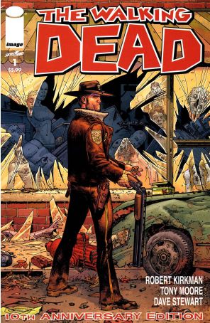 The Walking Dead (Image) 1C published by Image with cover art by Mike Zeck