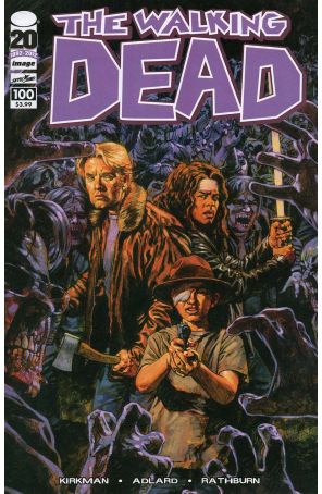 The Walking Dead (Image) 100E published by Image with cover art by Sean Phillips