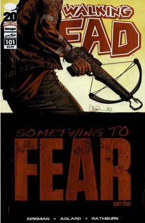 The Walking Dead (Image) 101 published by Image with cover art by Charlie Adlard