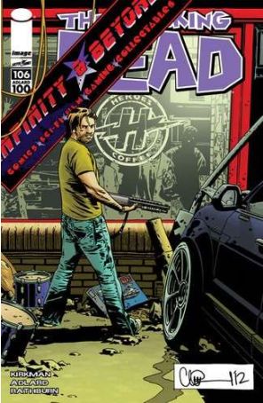 The Walking Dead (Image) 106C published by Image with cover art by Charlie Adlard