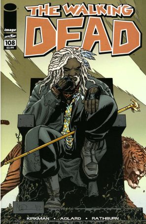 Walking Dead (Image) 108 published by Image with cover art by Charlie Adlard