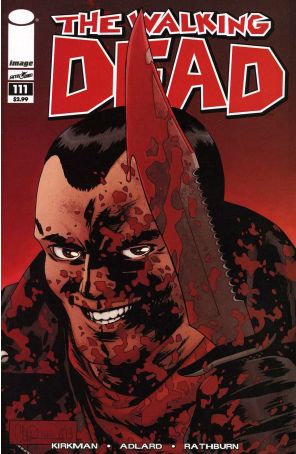 The Walking Dead (Image) 111 published by Image with cover art by Charlie Adlard