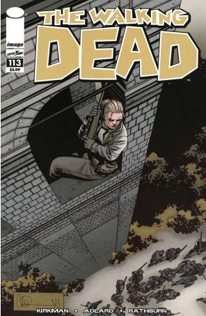 The Walking Dead (Image) 113 published by Image with cover art by Charlie Adlard
