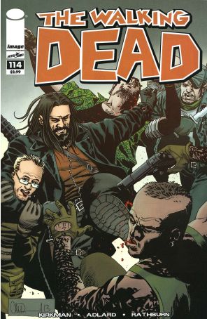 The Walking Dead (Image) 114 published by Image with cover art by Charlie Adlard