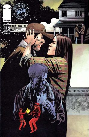 The Walking Dead (Image) 115B published by Image with cover art by Charlie Adlard