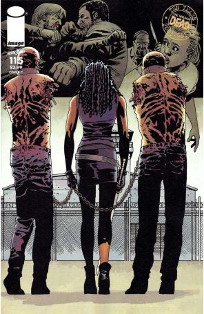 The Walking Dead (Image) 115C published by Image with cover art by Charlie Adlard