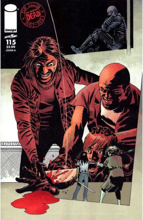 The Walking Dead (Image) 115D published by Image with cover art by Charlie Adlard