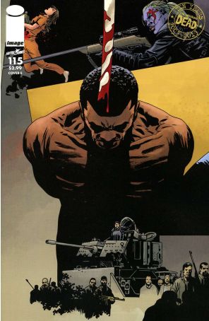 The Walking Dead (Image) 115E published by Image with cover art by Charlie Adlard