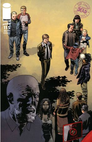The Walking Dead (Image) 115H published by Image with cover art by Charlie Adlard