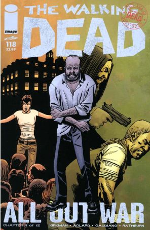 The Walking Dead (Image) 118 published by Image with cover art by Charlie Adlard