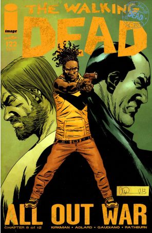 The Walking Dead (Image) 122 published by Image with cover art by Charlie Adlard