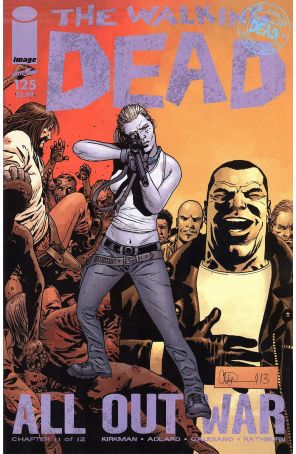 The Walking Dead (Image) 125 published by Image with cover art by Charlie Adlard