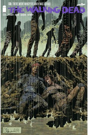 Walking Dead (Image) 130 published by Image with cover art by Charlie Adlard