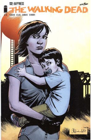 Walking Dead (Image) 132 published by Image with cover art by Charlie Adlard