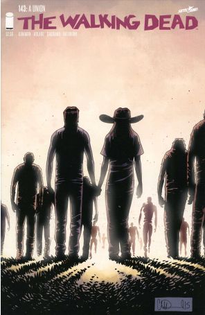 The Walking Dead (Image) 143 published by Image with cover art by Charlie Adlard