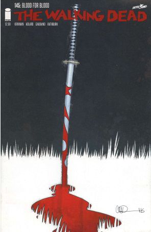 The Walking Dead (Image) 145 published by Image with cover art by Charlie Adlard