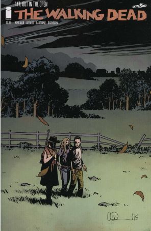 The Walking Dead (Image) 147 published by Image with cover art by Charlie Adlard