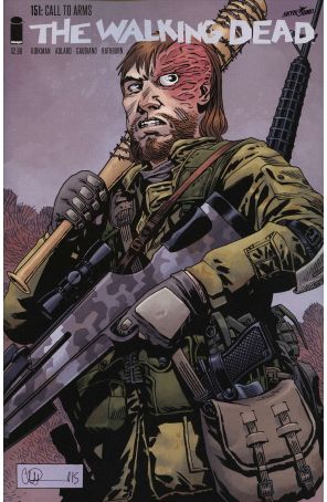 The Walking Dead (Image) 151 published by Image with cover art by Charlie Adlard