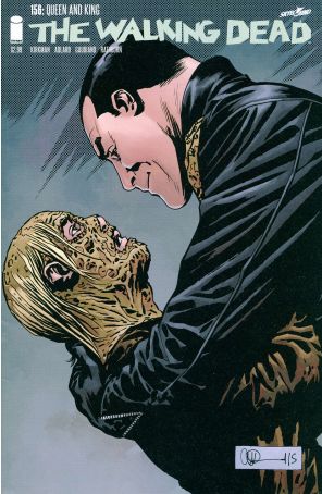 The Walking Dead (Image) 156 published by Image with cover art by Charlie Adlard